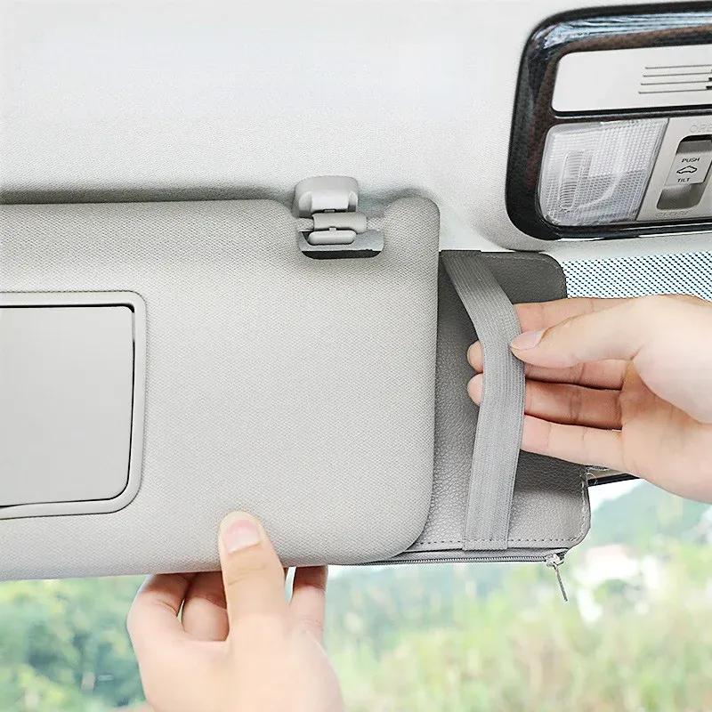 Car Sunvisor Organizer: Keep Your Essentials Within Reach