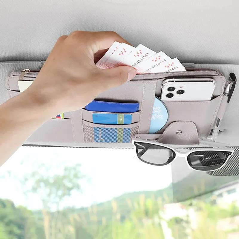 Car Sunvisor Organizer: Keep Your Essentials Within Reach