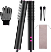 Heated Hair Curler Brush for Salon-Quality Curls