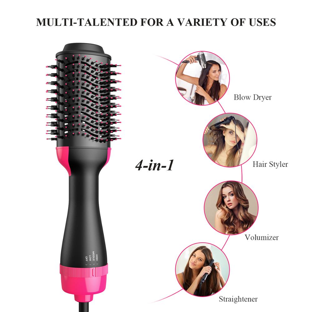 One Step Hot Air Brush: The All-in-One Styling Solution for Flawless, Voluminous Hair!