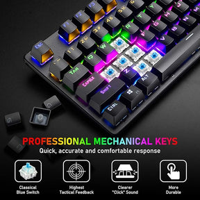 Ultimate Mechanical Gaming Keyboard: Precision, Speed, and Style