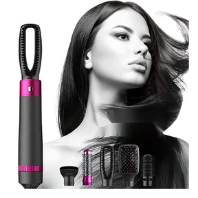 Versatile 5-in-1 Hot Air Brush for Salon-Quality Results at Home