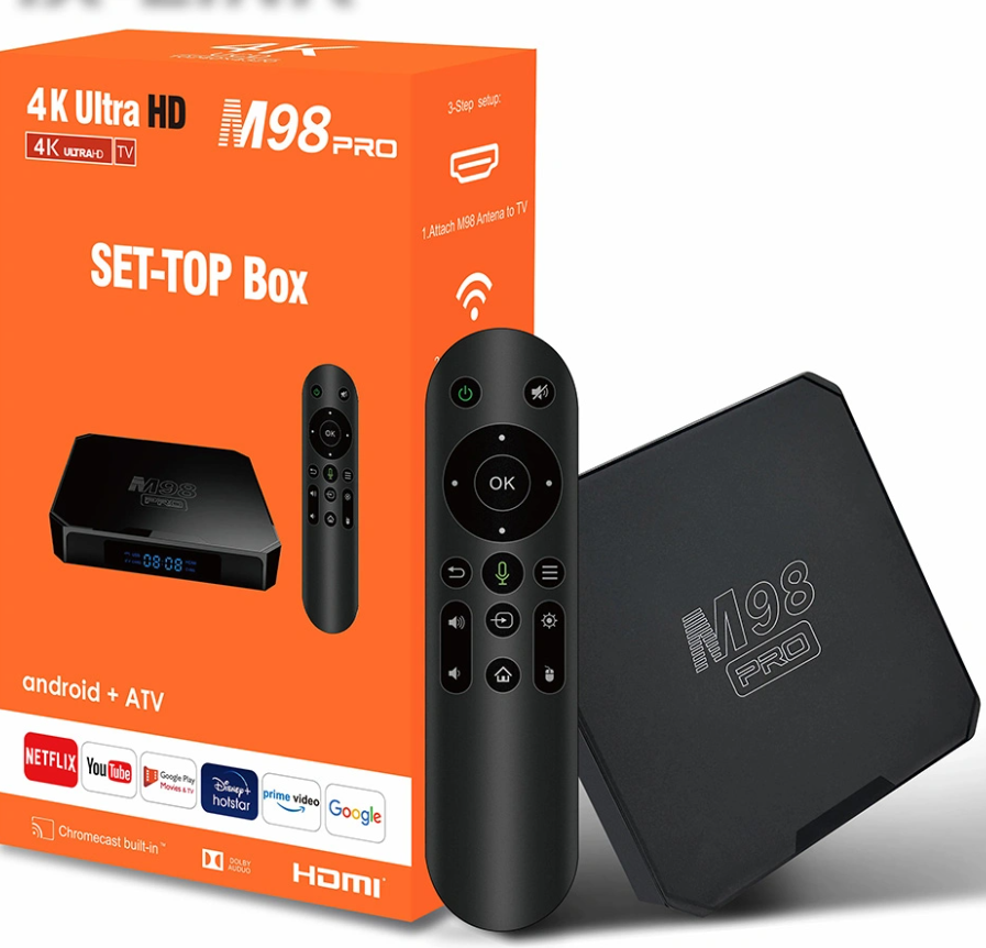 M98 Set-Top Box: Unlock Endless Entertainment at Your Fingertips!