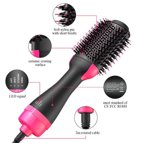 One Step Hot Air Brush: The All-in-One Styling Solution for Flawless, Voluminous Hair!