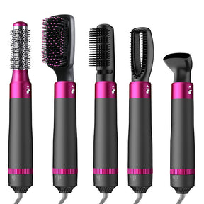 Versatile 5-in-1 Hot Air Brush for Salon-Quality Results at Home